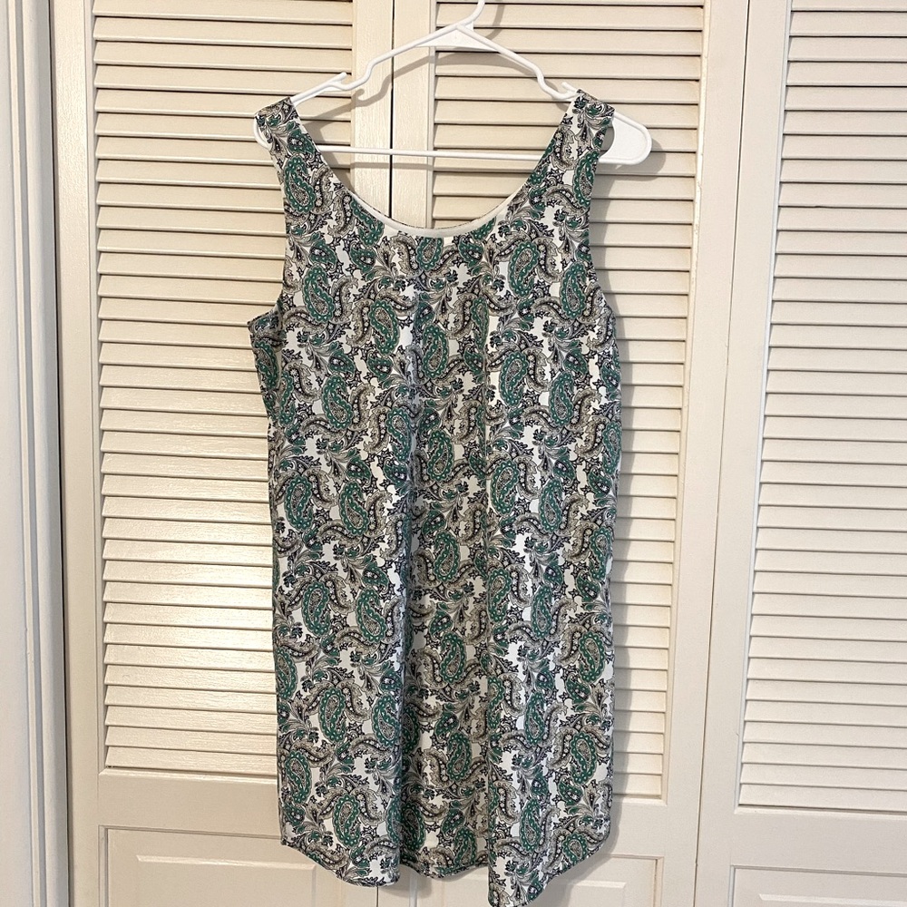 Dahlia Paisley Tank Dress 8